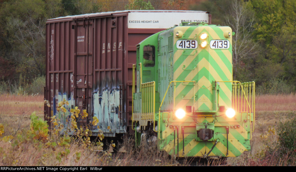 Ohio South Central Railroad (OSCR) 4139